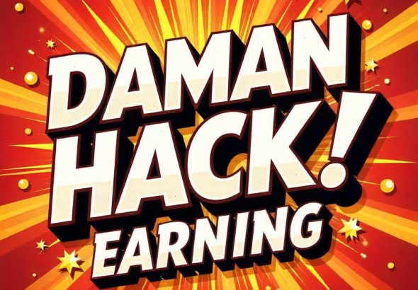 Daman Hack 2025 app interface showing color prediction game and AI-based win forecast.